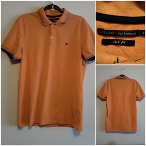 Celio Slim Fit Men's Polo Teeshirt